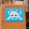 VRN_08, Space Invader on Dashashwamedh Ghat — Street art by Invader in Varanasi