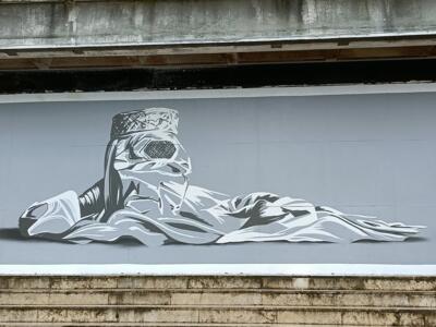 A Kabul Story — Street art de Mahn Kloix à Bourges
