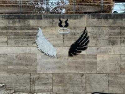 Ange ou démon — Street art à Orléans