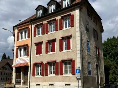 Our Blue Planet — Street art by Carolus in La Chaux-de-Fonds