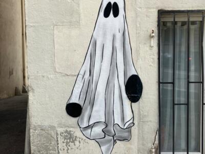 Le fantôme d'OakOak — Street art de OakOak à Le Locle