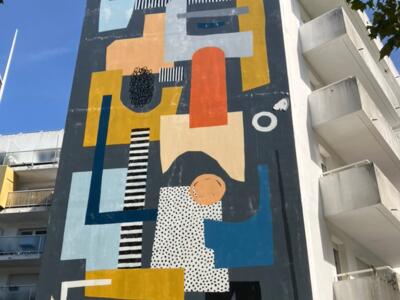 Serendipity — Street art by Ellen Rutt in Saint-Nazaire