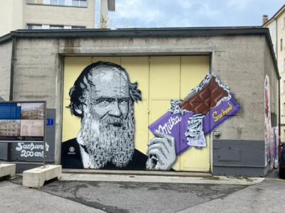 Philippe Suchard, 200 years — Street art in Neuchâtel