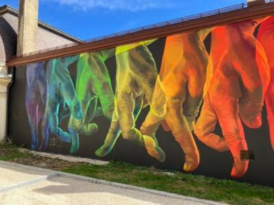 Neuchâtel revolution — Street art by CASE Maclaim in Le Locle