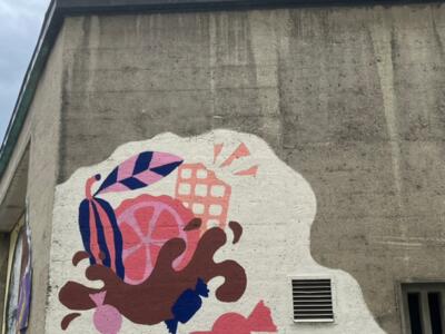 Fruit sweets — Street art in Neuchâtel