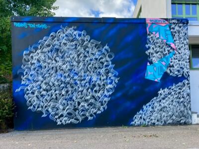 Prends ton temps — Street art de Nasty à Le Locle