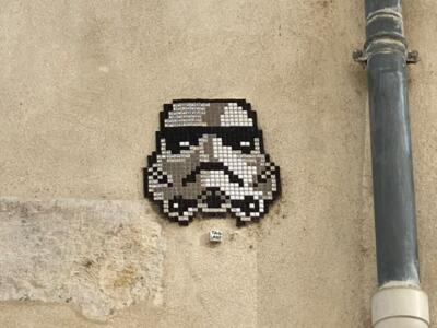 Star Wars — Street art by Tag Lady in Orléans