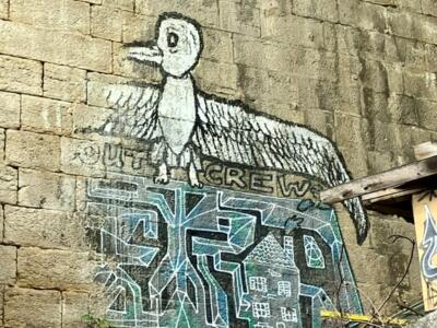 Out - Crew — Street art in Neuchâtel
