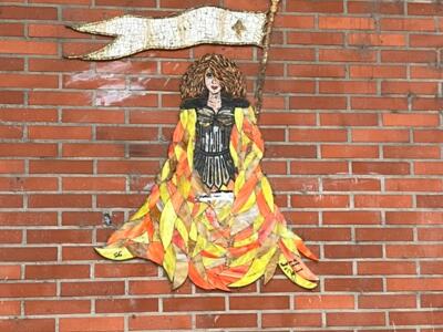 Jeanne — Street art à Orléans