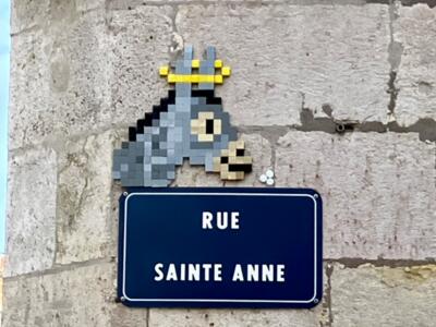 Saint Âne — Street art de Mifamosa à Orléans