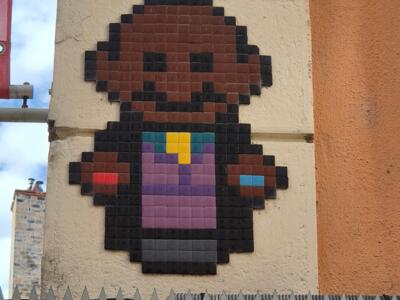 Morpheus mosaic by In The Woup — Street art by IN THE WOUP in Lyon