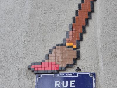 Tupin Street — Street art by Mifamosa in Lyon