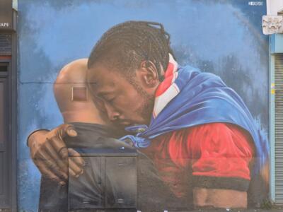 Omar Beckles - Leyton Orient — Street art by WOSKerski in London