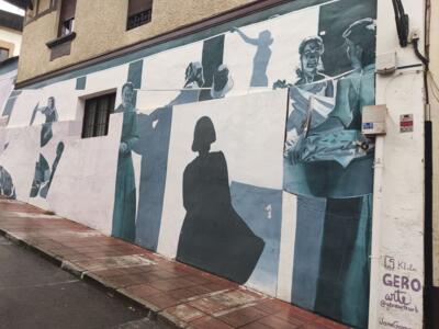 Mémoire féministe d'Errenteria — Street art de GERO ARTE à Errenteria