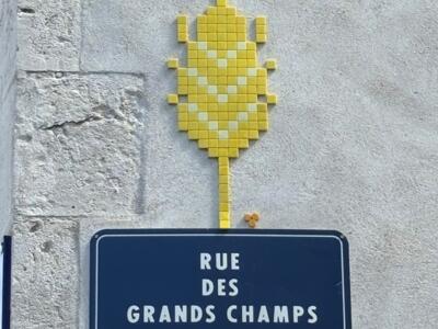 L'épi de blé des Grands Champs — Street art de Mifamosa à Orléans