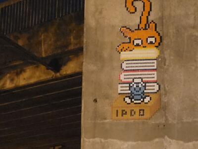 Street art by IPDO in Paris