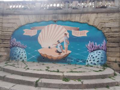Sétois ma perle rare by Kikiland — Street art by Kikiland in Sète