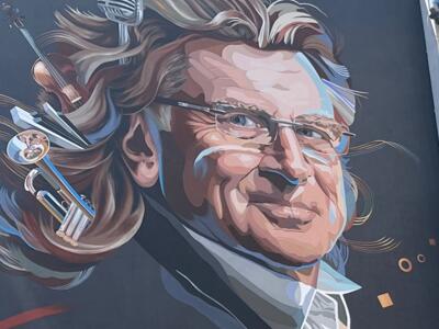 Portrait de Zbigniew Wodecki — Street art à Katowice