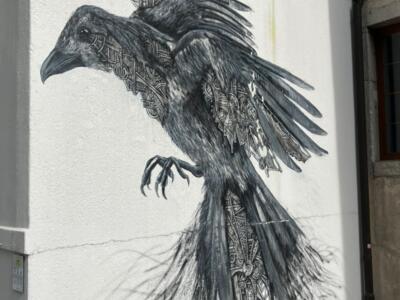 Du plomb dans l'aile — Street art de Ardif à Le Locle