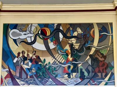 Social Life, by Georges Dessoulavy — Street art in La Chaux-de-Fonds