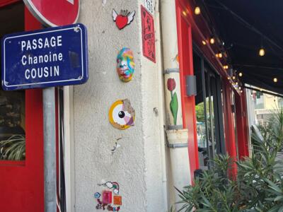 With Pagé, nanalove, Pierre Alu and wekup — Street art by gregos in Caen