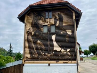 Diorama — Street art de LPVDA à Le Locle
