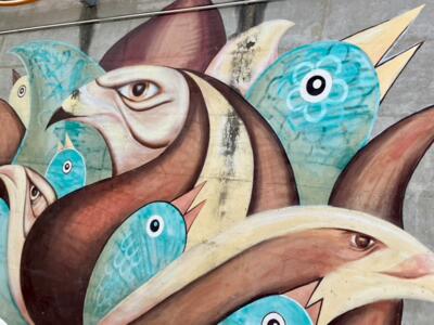 The Birds of La Sombaille — Street art in La Chaux-de-Fonds