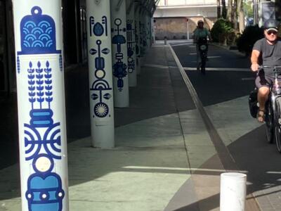 Totems — Street art in Saint-Nazaire