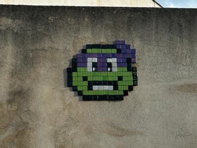 Donatello — Street art de Astro Boy à Beniarbeig