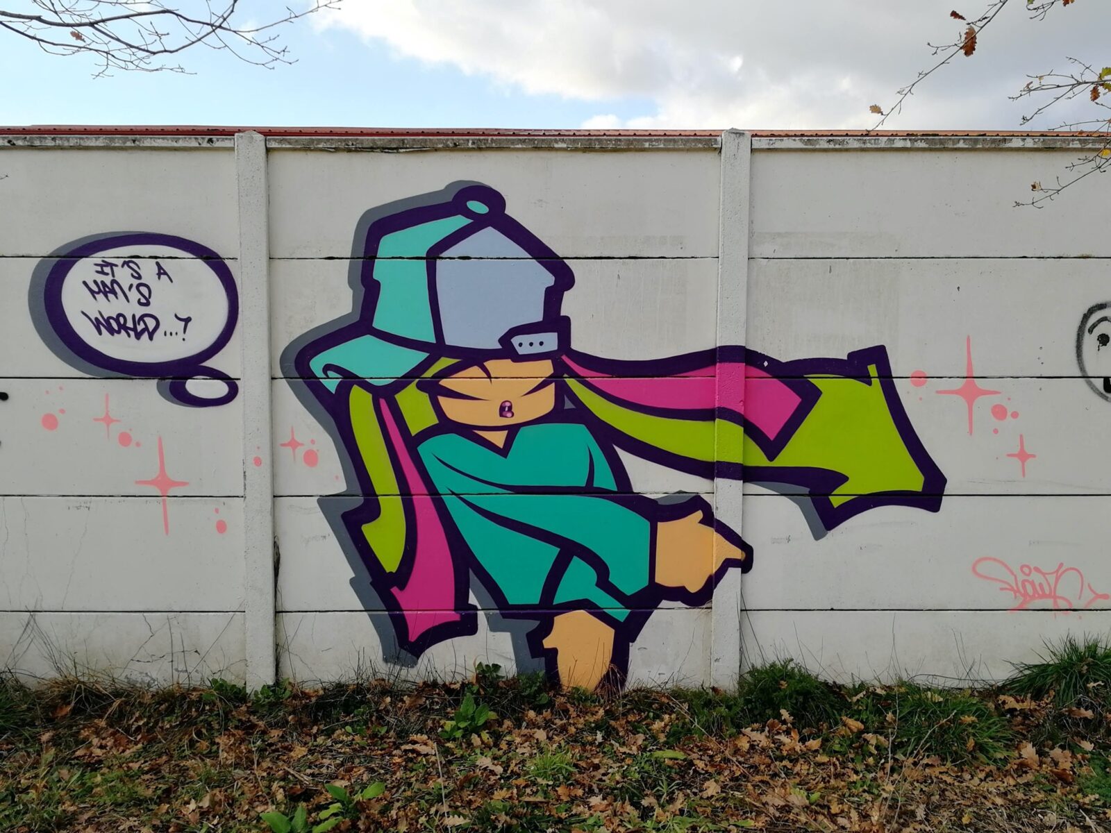Gradient wildstyle by Flow 76, 10 quai de Brazza.