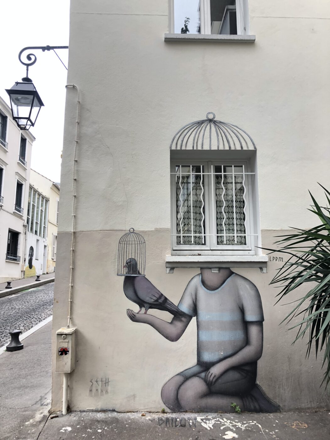 Child and Pigeon by Seth by Seth - 8 Rue Buot, 75013 Paris