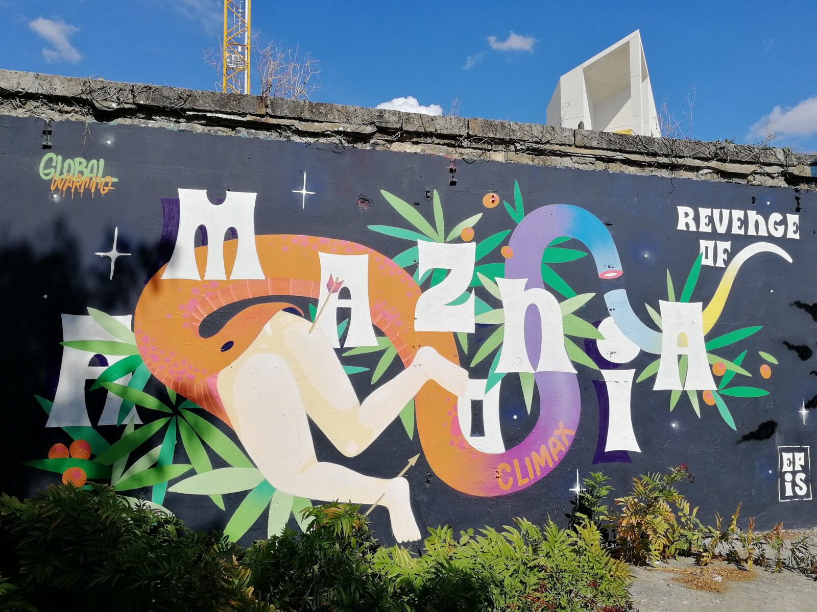 Amazonia, revenge of the climate by Epis, 12 rue du Maréchal Niel.