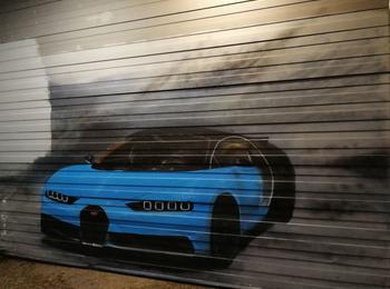 Bugatti Veyron france-paris-graffiti