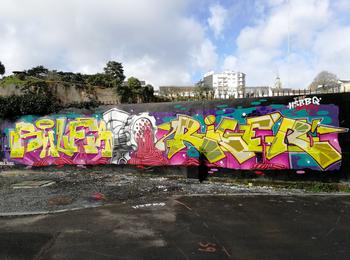 Bulea, Ricer, the hbbq buchery france-nantes-graffiti