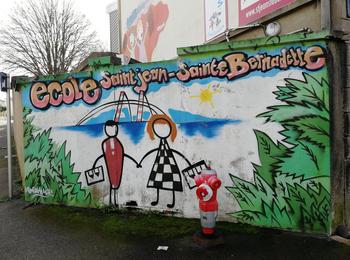 Ecole Saint Jean Saint Bernadette france-saint-nazaire-graffiti