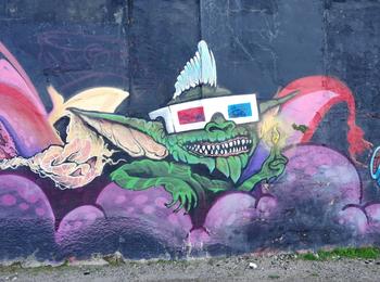Gremlins portugal-almada-graffiti
