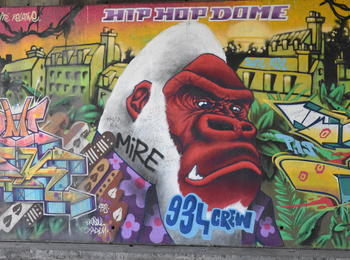 King Kong albinos france-noisy-le-sec-graffiti