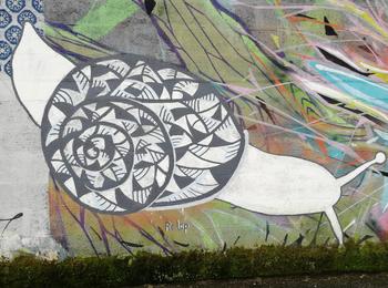 Escargot france-redon-graffiti