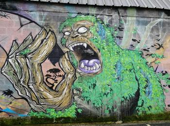 Forest gorilla france-redon-graffiti