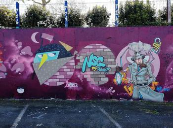 NGS 15th Bday, Inspecteur gadget france-angers-graffiti