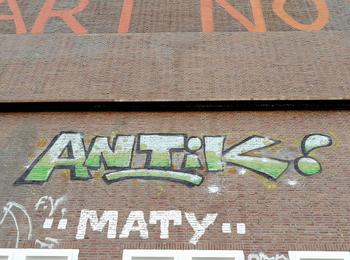 Antik netherlands-amsterdam-graffiti