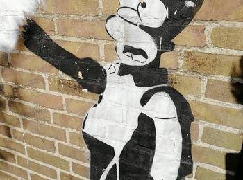 Homer Simpson netherlands-amsterdam-graffiti