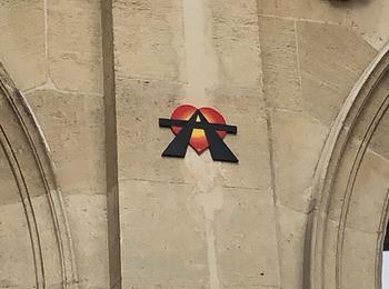 A2 street art france-paris-sticking