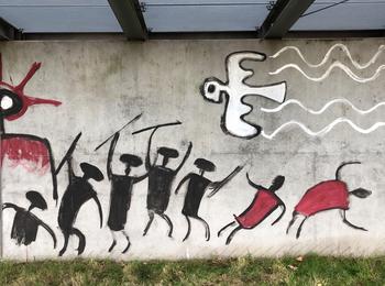 Tribesmen rising germany-kiel-graffiti