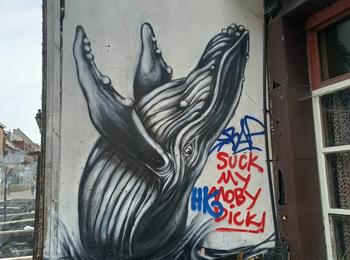 whale belgium-gent-graffiti