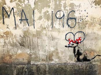 Banksy france-paris-graffiti