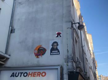 Rue de lappe france-paris-sticking