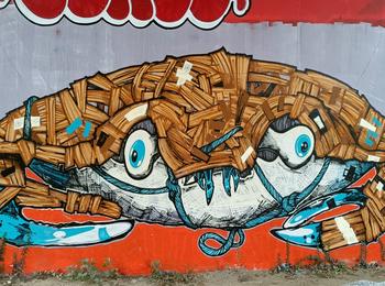 Crabe france-nantes-graffiti