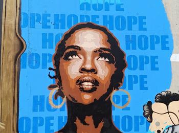 Hope france-paris-graffiti