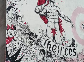 Heroes france-paris-graffiti